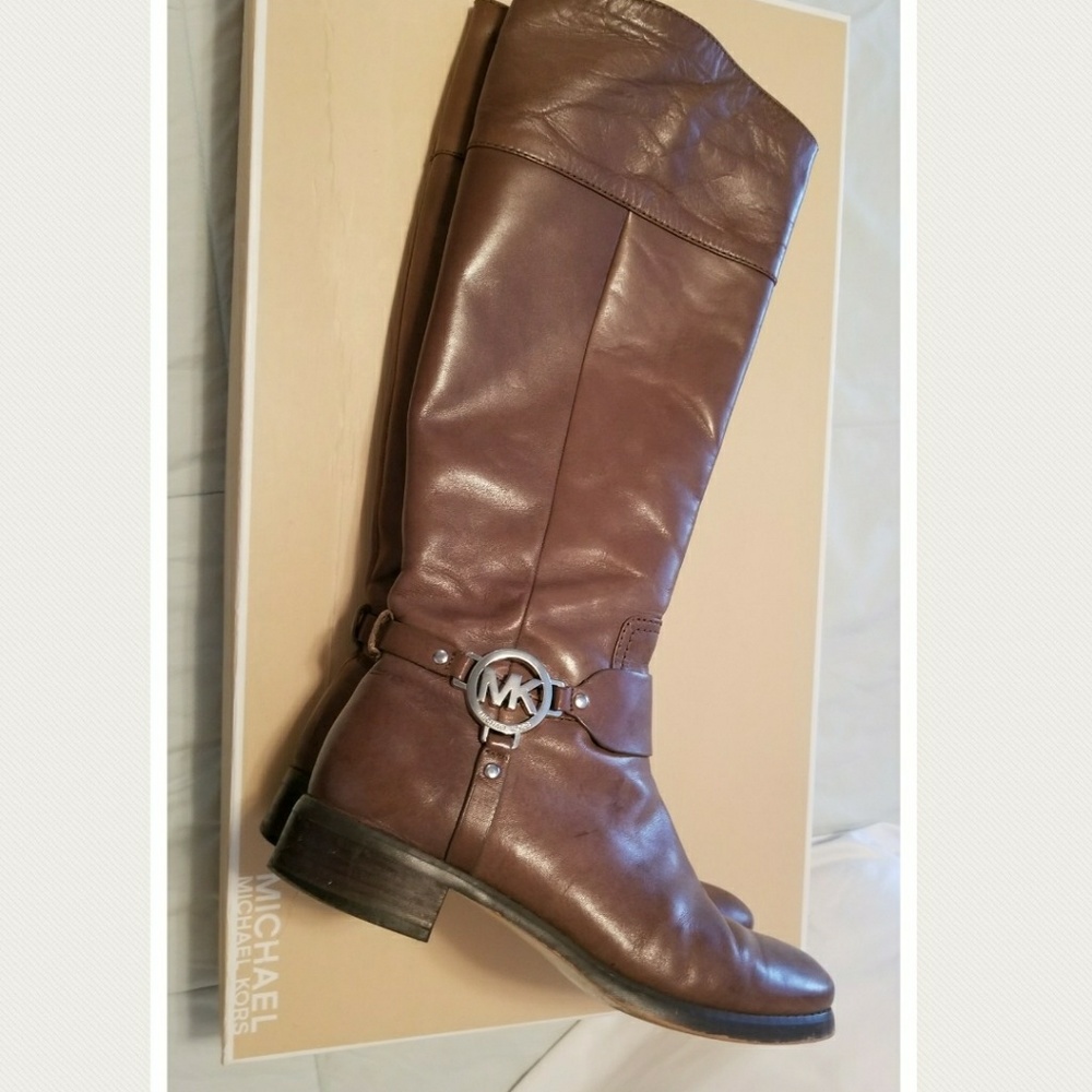 Michael Kors Fulton Harness boots